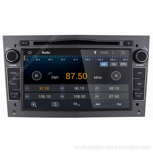 Ouchuangbo Opel Vectra Antara 2005-2008 multimedia gps stereo grey colour android 4.4